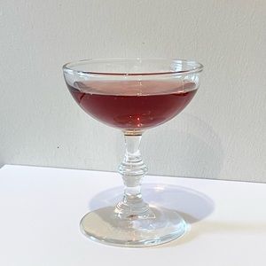 Pair of vintage champagne glasses - 4 oz. size